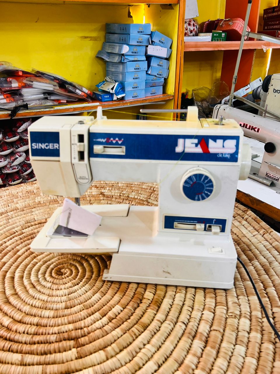 Singer jeans electric sewing machine