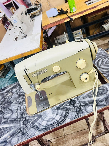 Electric and manual sewing machine